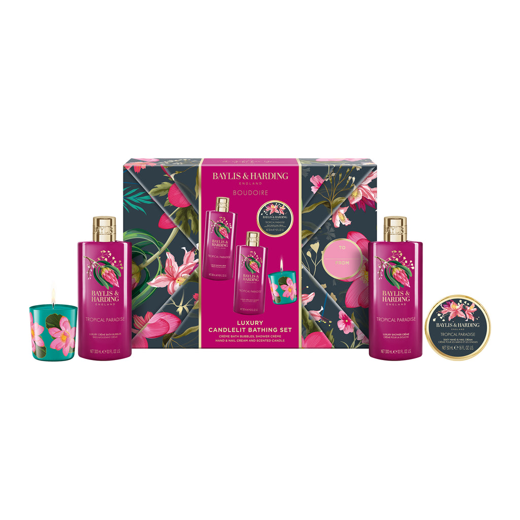 Baylis & Harding Boudoire Luxury Candlelit Bathing Gift Set