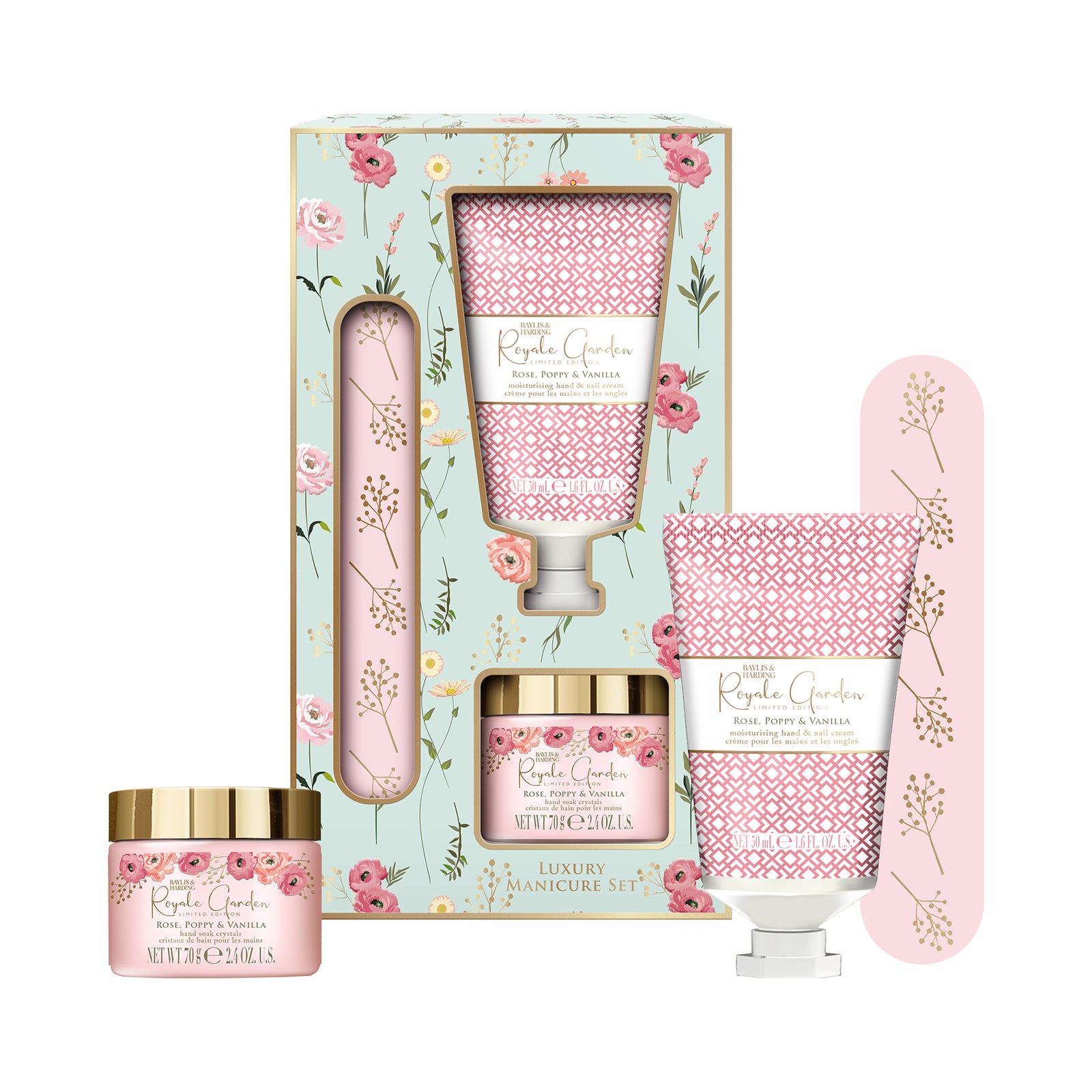 Baylis & Harding Royale Garden Luxury Manicure Gift Set
