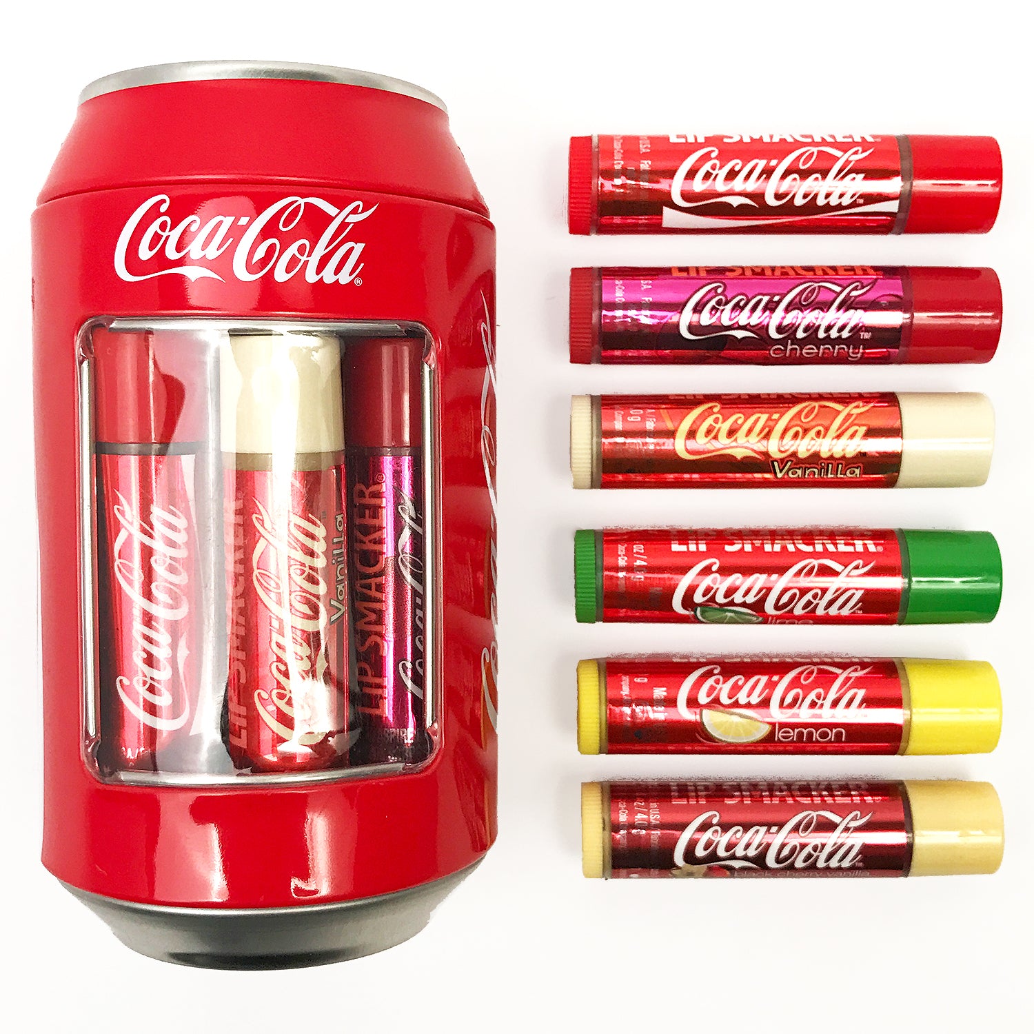 Lip Smacker - Coca Cola Classic Can x6 Lip Balms