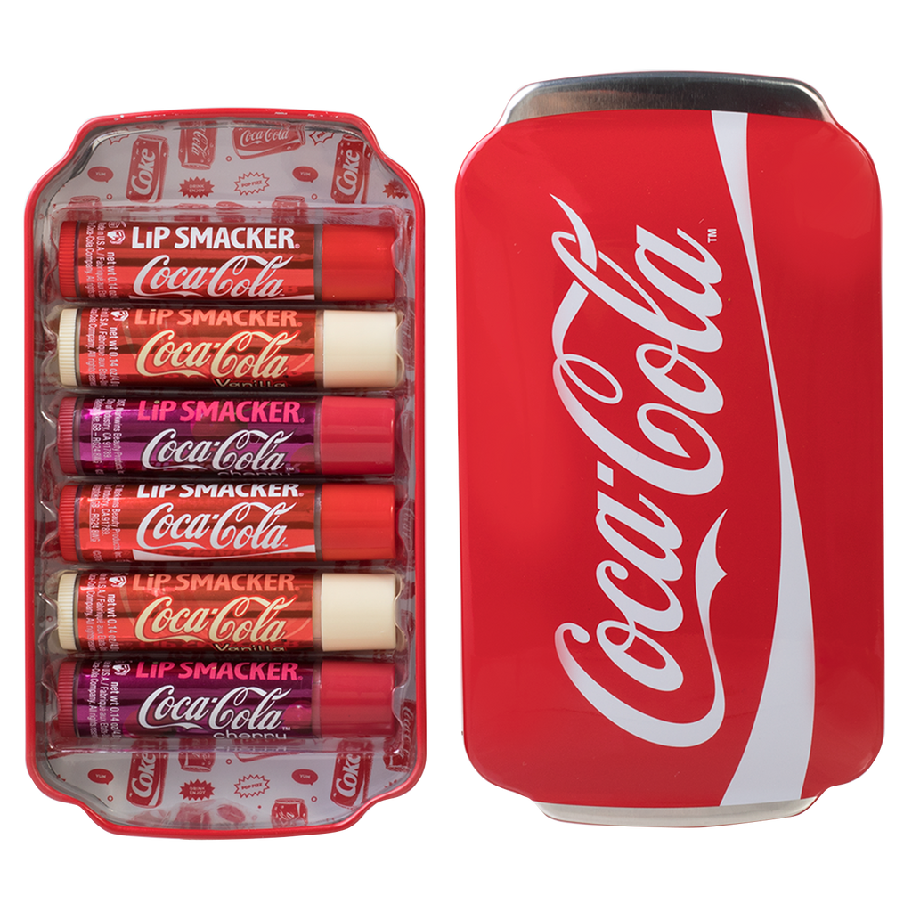 Lip Smacker - Coca Cola Tin Box x6