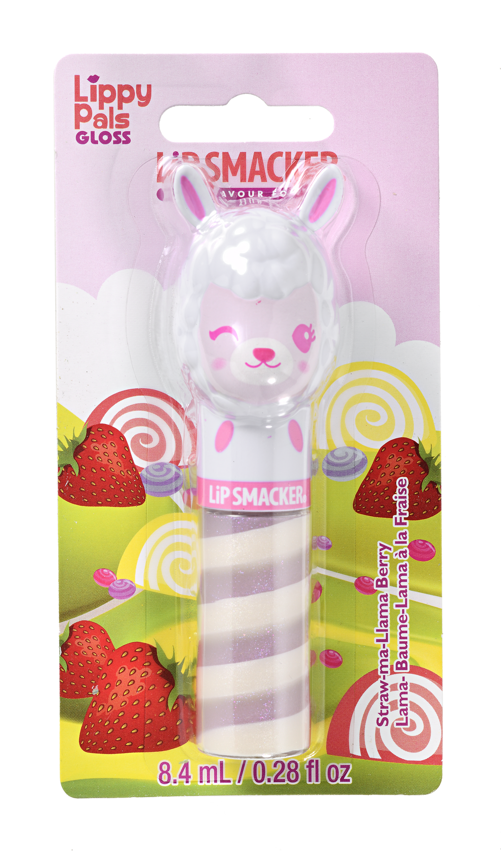 Lip Smacker - Lippy Pals Straw-Ma-Llama Berry Lip Gloss