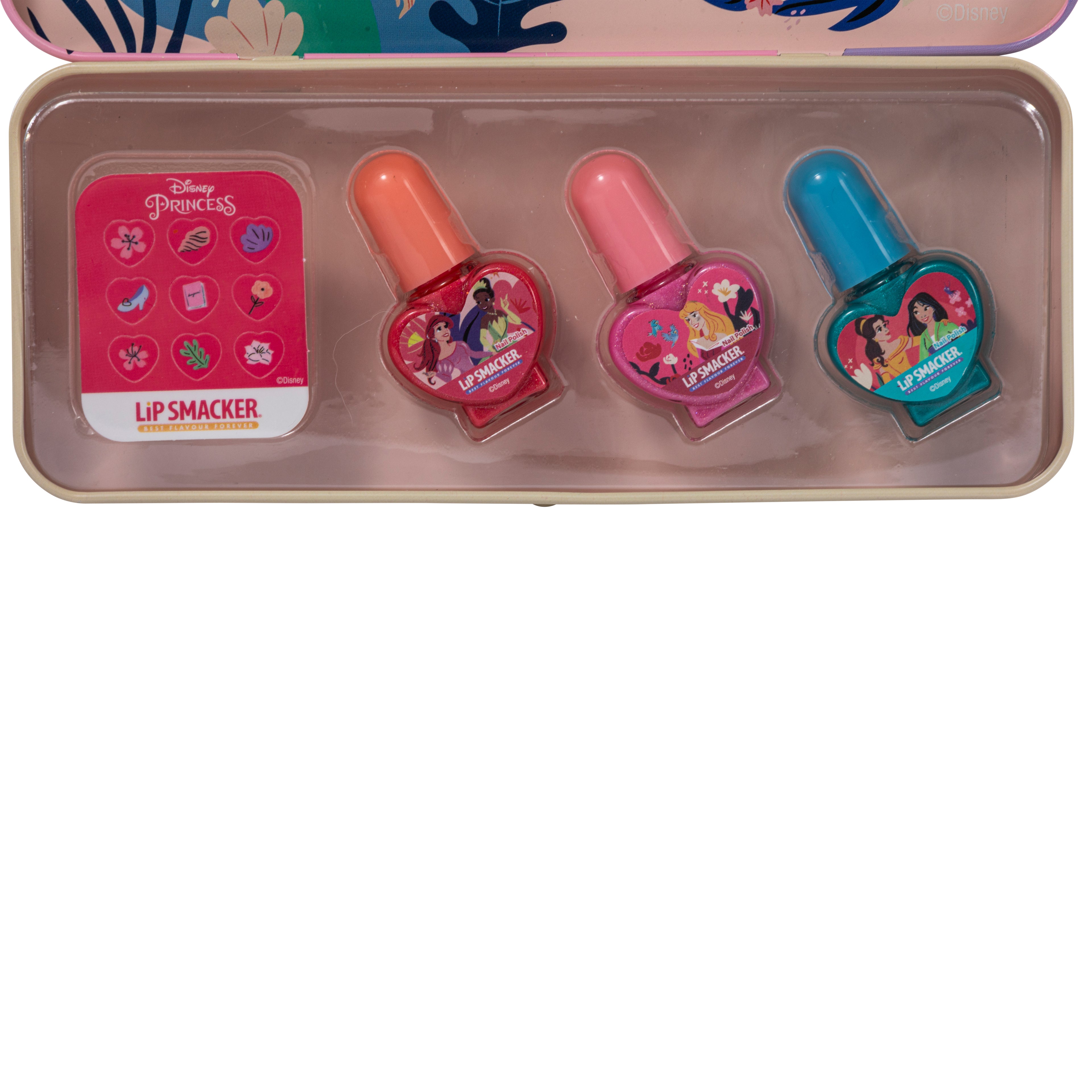 Lip Smacker Disney Princess Nail Polish Tin Set