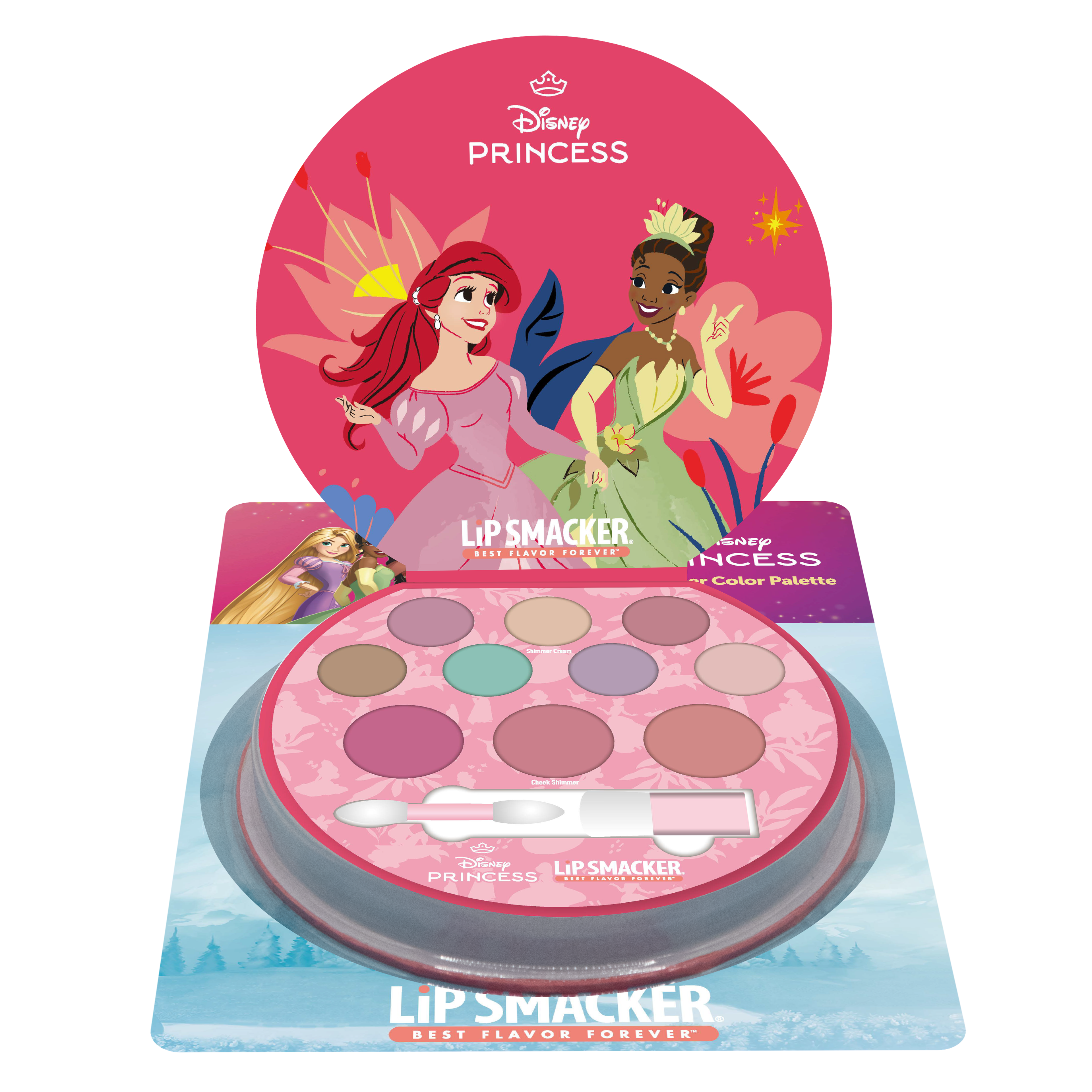 Lip Smacker Disney Princess Shimmer Colour Palette
