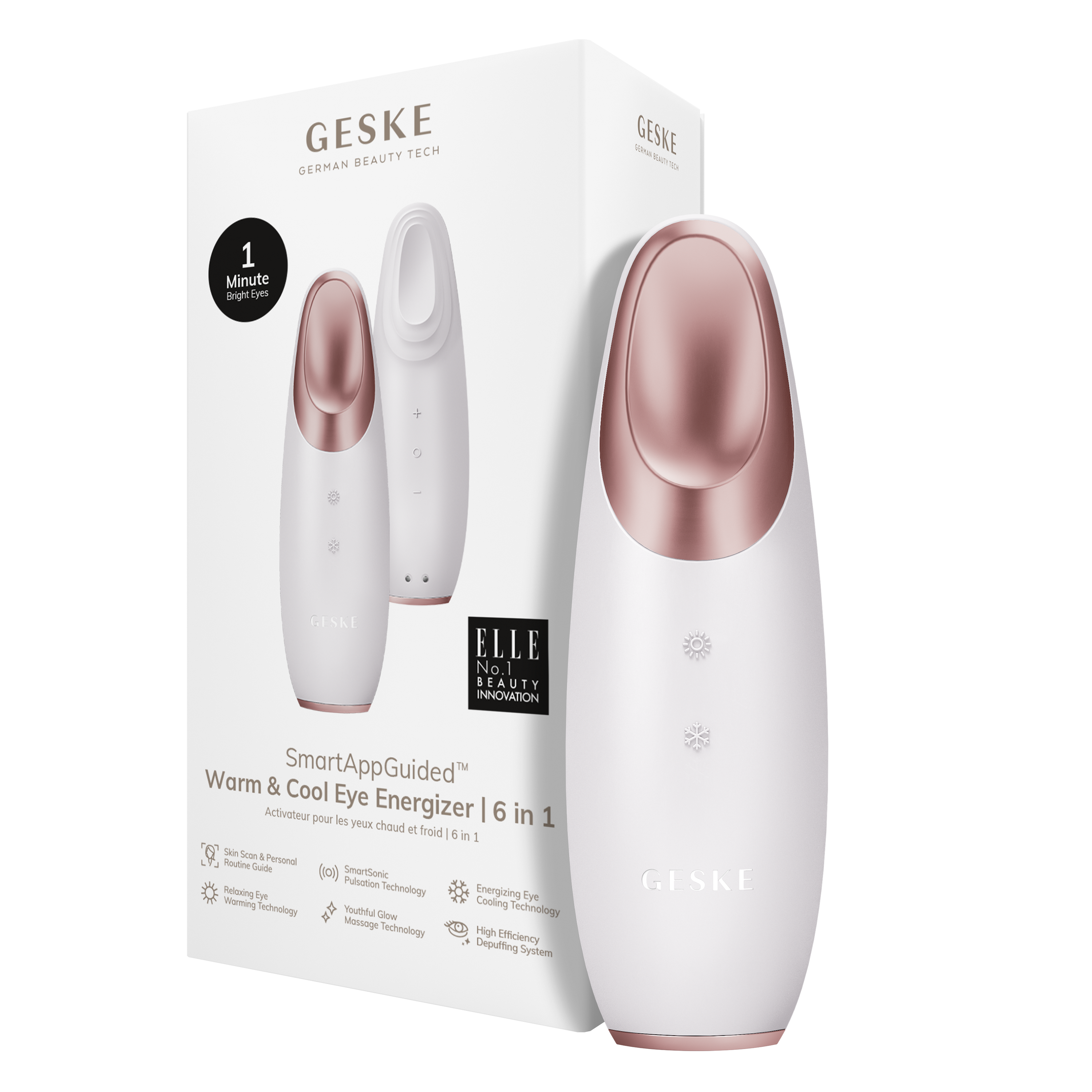 GESKE Warm & Cool Eye Energizer 6 in 1