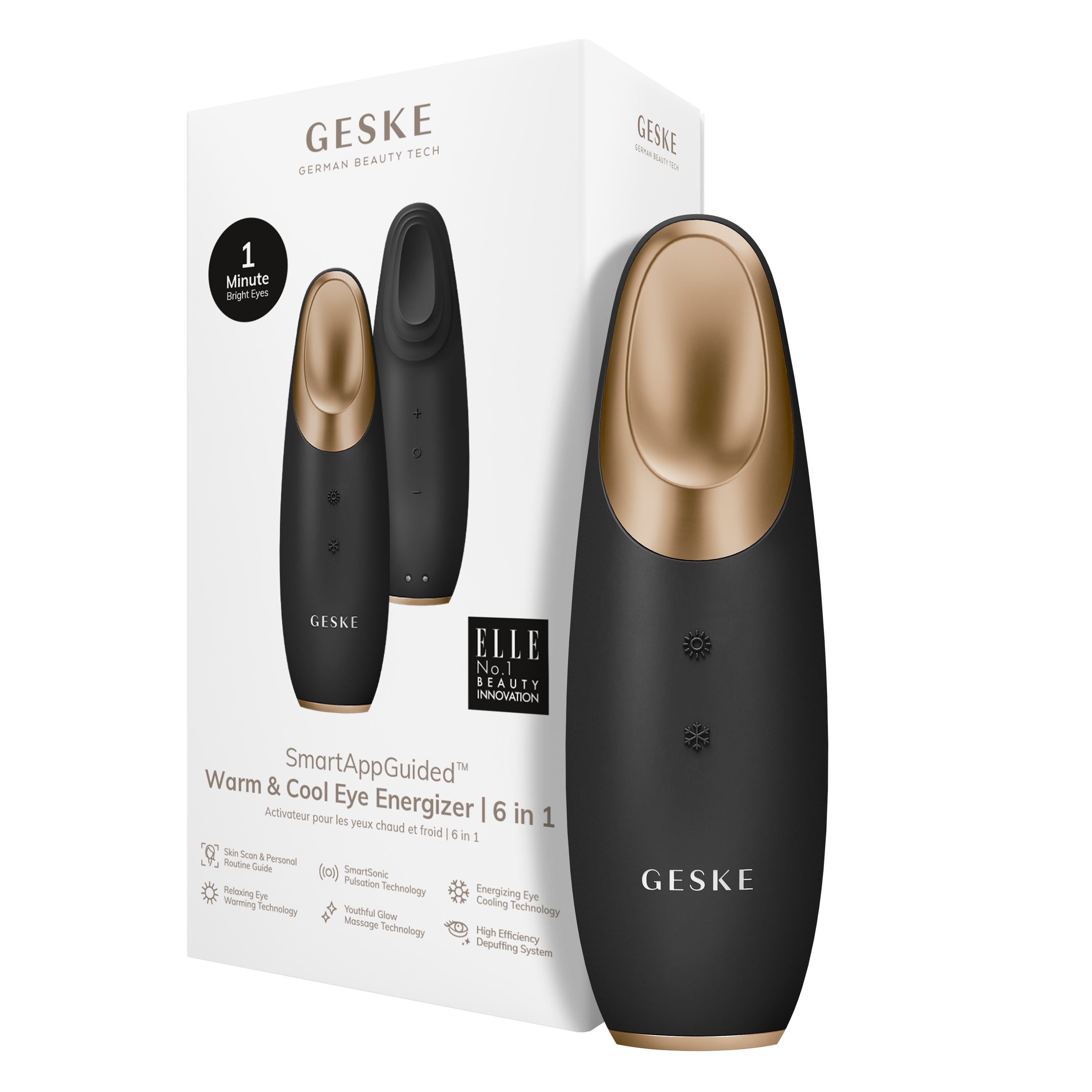 GESKE Warm & Cool Eye Energizer 6 in 1