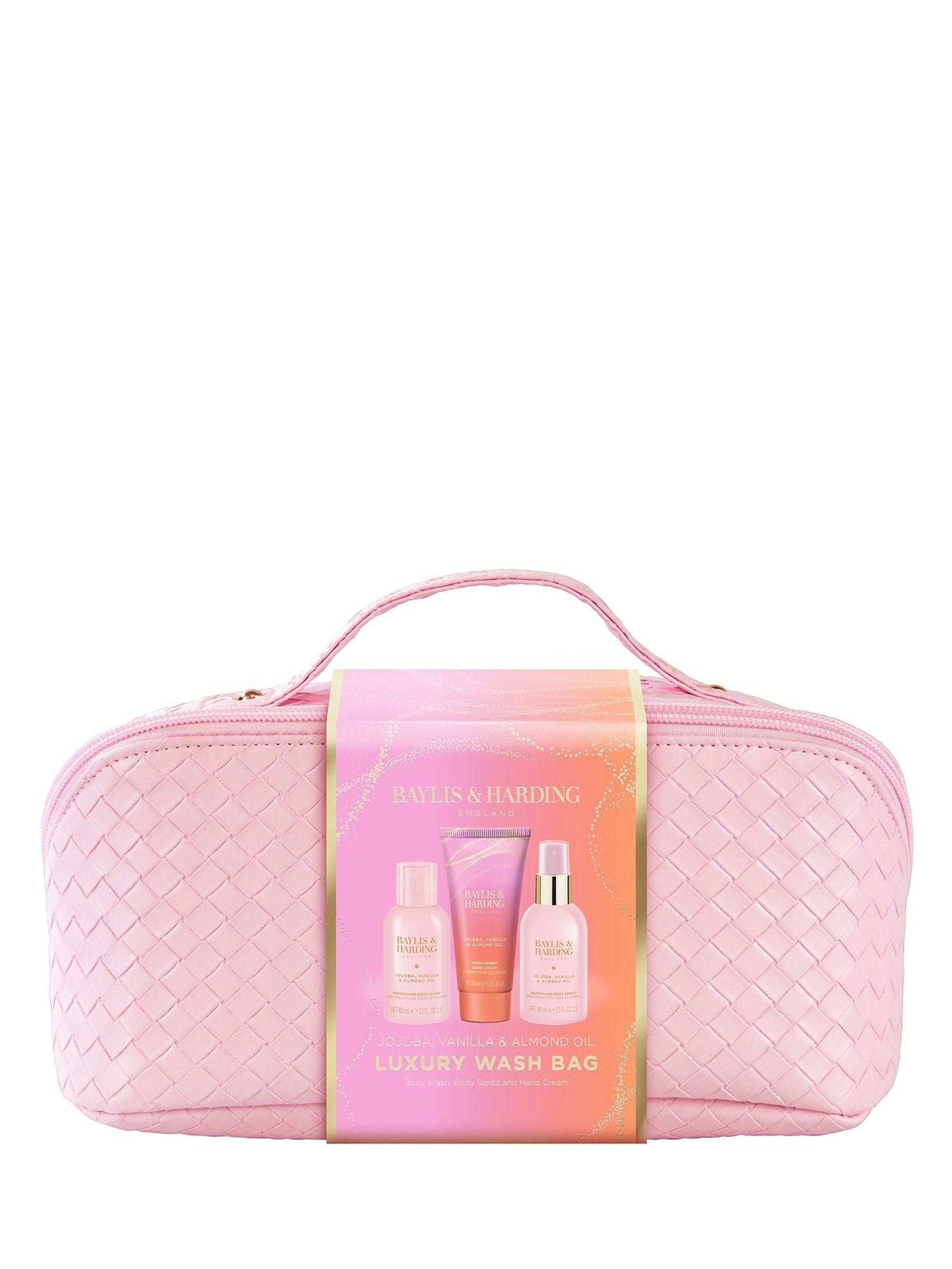 Baylis & Harding Jojoba Vanilla & Almond Oil Luxury Wash Bag Gift Set