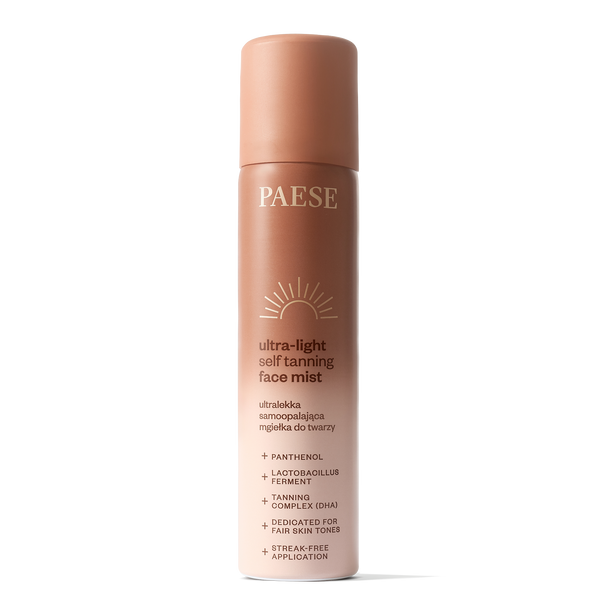 PAESE Ultra-light self tanning face mist