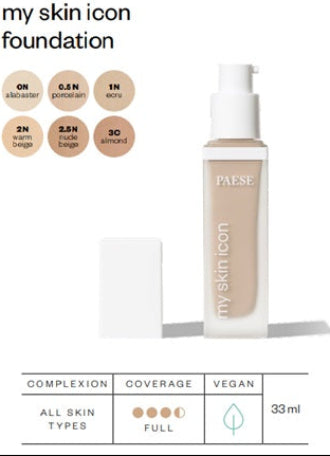 PAESE My Skin Icon Mattifying Foundation with Satin Finish
