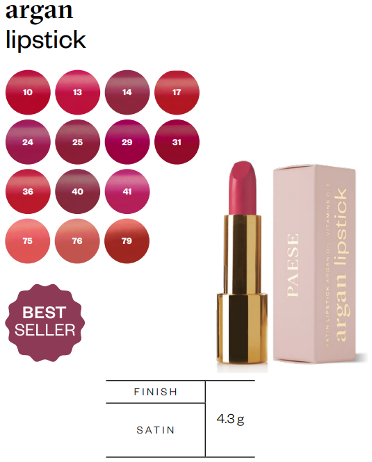 PAESE Lipstick with Argan Oil