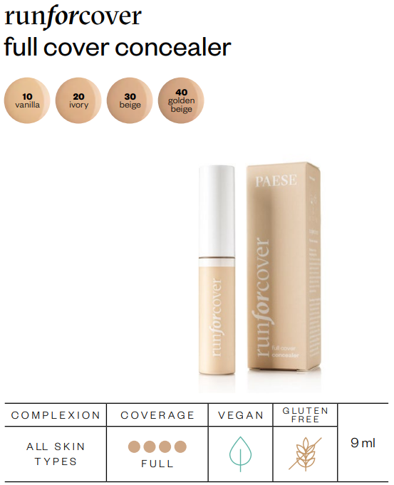PAESE Run For Cover Full Cover Concealer