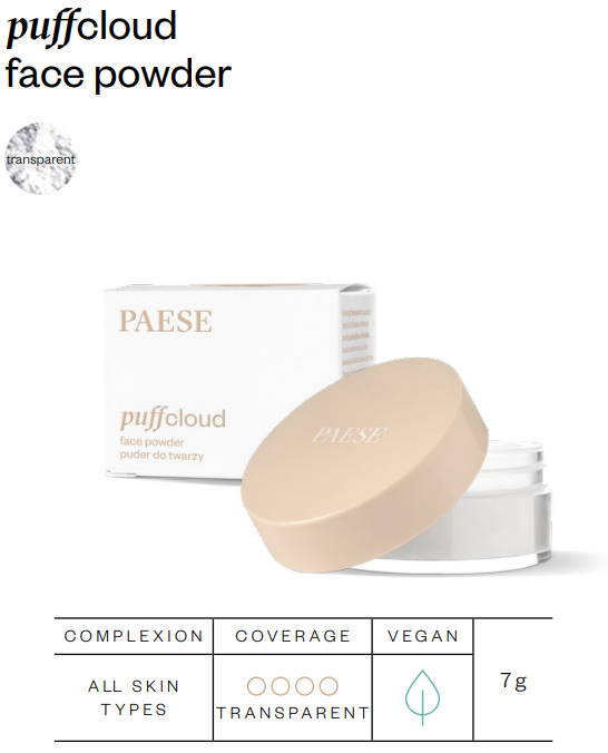 PAESE Puff Cloud Face powder