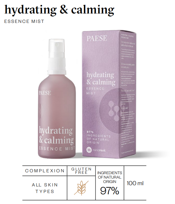 PAESE Nanorevit Hydrating & Calming Essence Mist