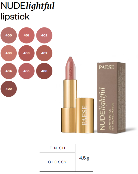 PAESE NUDELightful lipstick