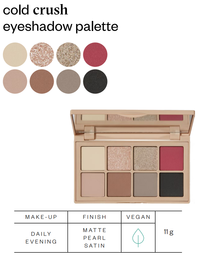 PAESE Cold Crush Eyeshadow Palette