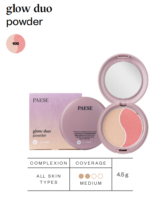 PAESE Nanorevit Glow Duo Effect