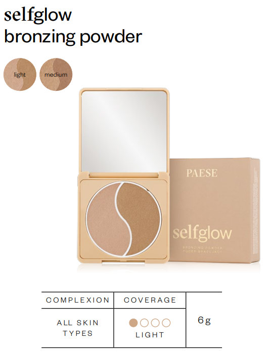 PAESE Selfglow bronzing powder