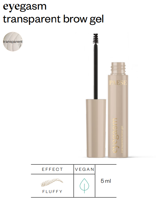PAESE Eyegasm Transparent Brow Gel